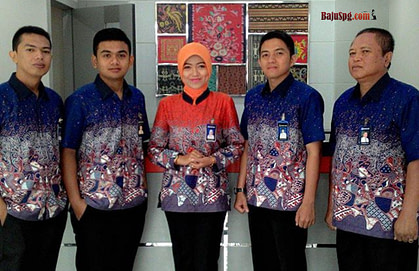  Seragam  Kantor Batik  Jakarta  Pusat  BajuSPG com