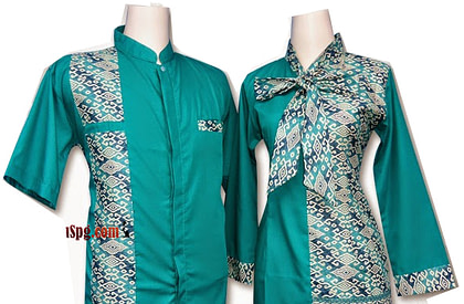  Baju  Batik  Kerja BajuSPG com