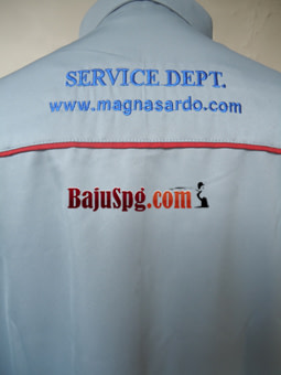  Baju  Seragam  SPG Lengan Panjang Magna Sardo BajuSPG com